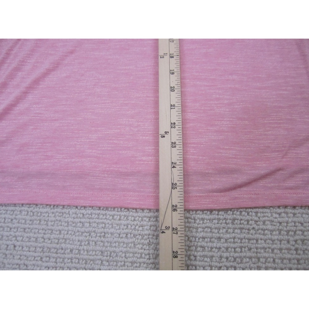 Active Life Shirt Womens XL Pink Cutout Shoulder Short Sleeve SSW10821 Athletic - Picture 8 of 9